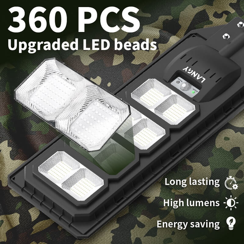 Powerful Solar Green Feeder Light Hunting 25,000 Lumens Outdoor