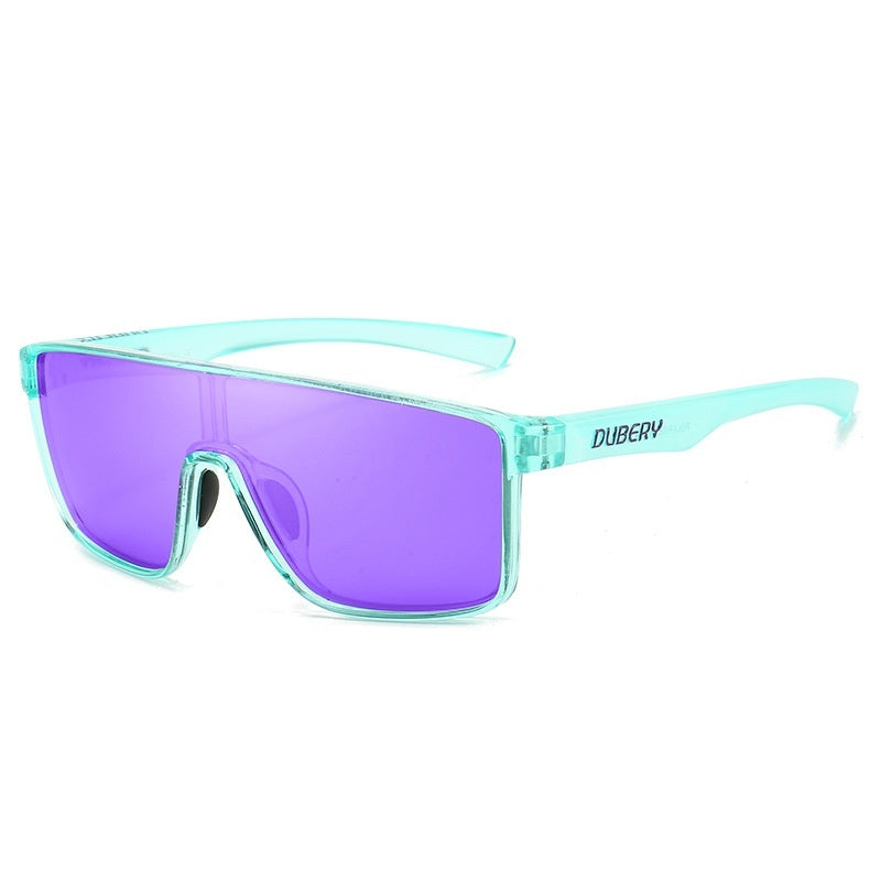 Men's And Women's Real Film One-piece Polarized Outdoor Cycling Fishing Sunglasses Sun Glasses