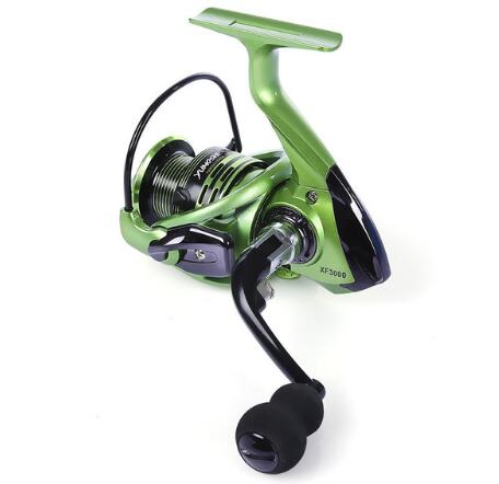 13+1BB Metal Spinning Reel Aluminum Spool Foldable Handle