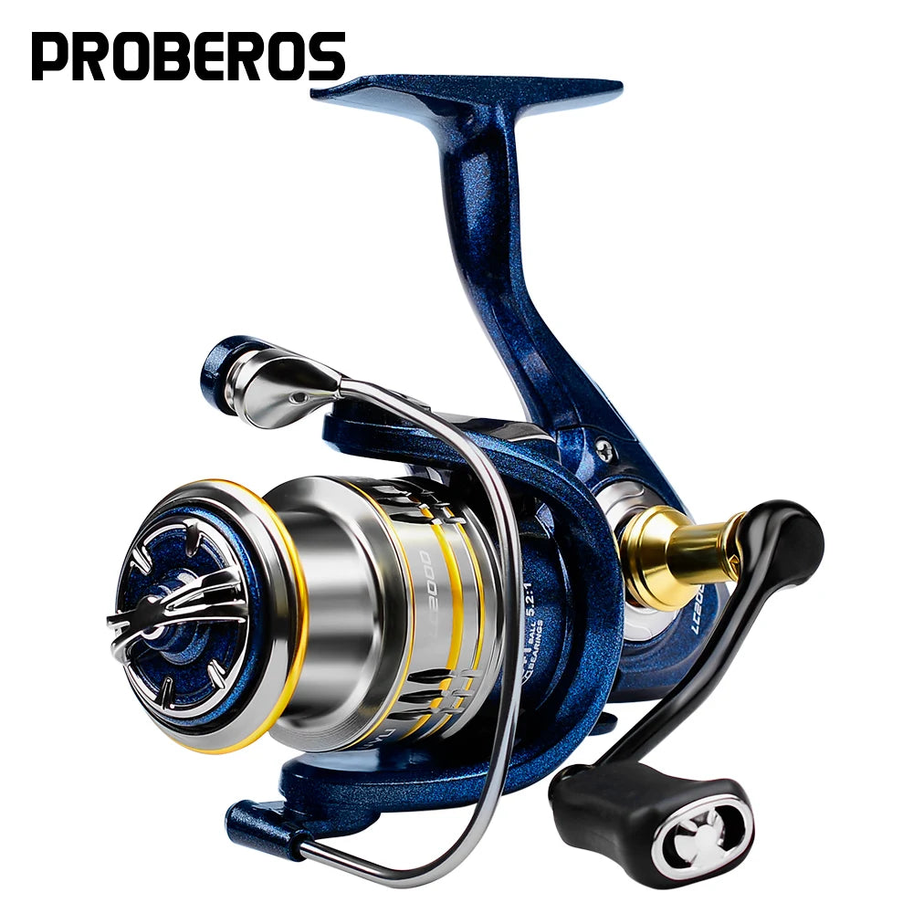 Metal Spinning Reel 5.2:1 High Speed Sea Fishing Gear