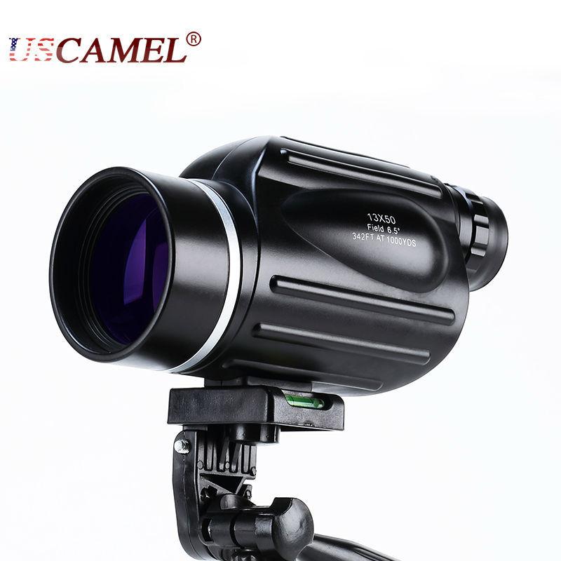 Hunting 13x50 Monocular Powerful Handheld Spotting Scope with Handle