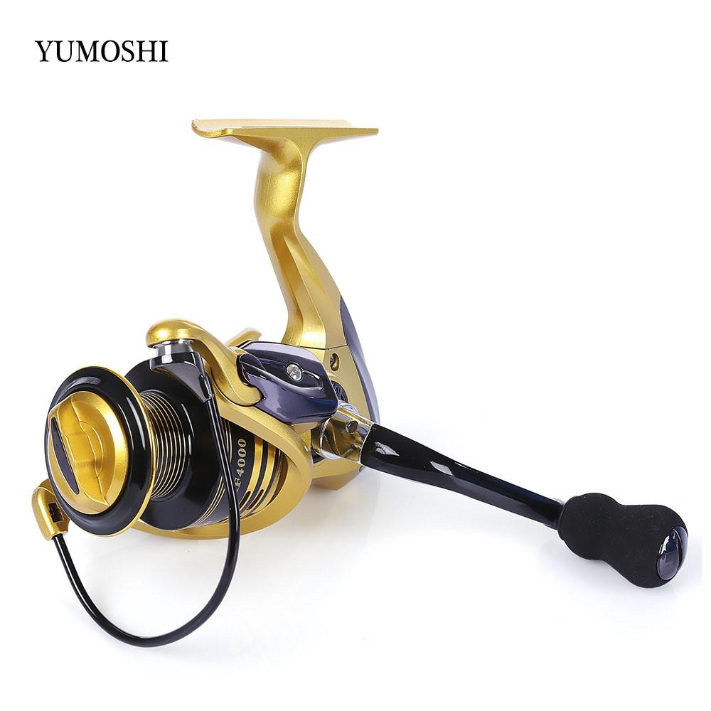 13+1BB Metal Spinning Reel Aluminum Spool Foldable Handle