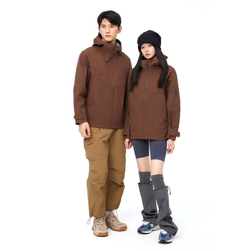 Mountain Hard Shell Jacket Windproof Waterproof Breathable Outdoor Clothing