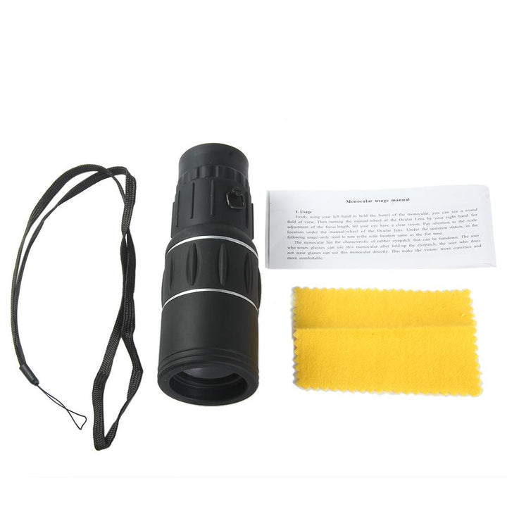 16x52 Dual Focus Monocular Spotting Telescope Zoom Hunting Scope