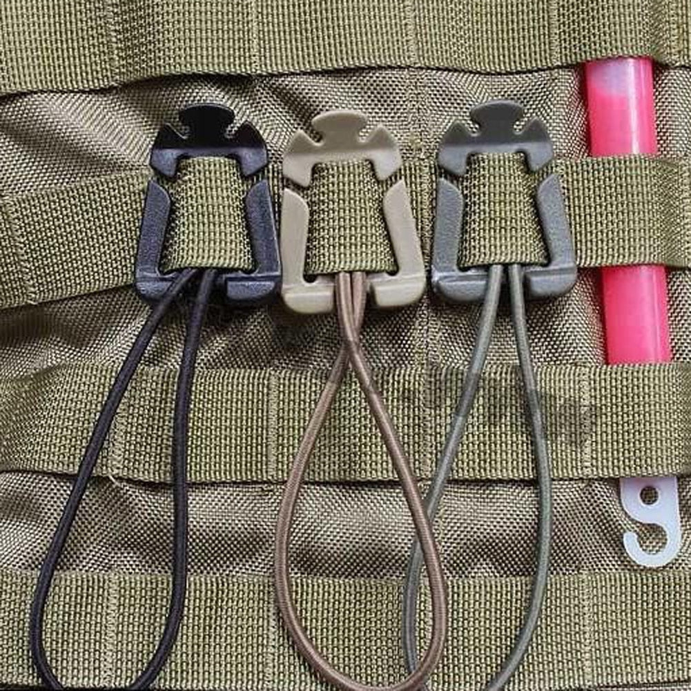 Backpack Carabiner Clips Outdoor Nylon Camping Gear Tools