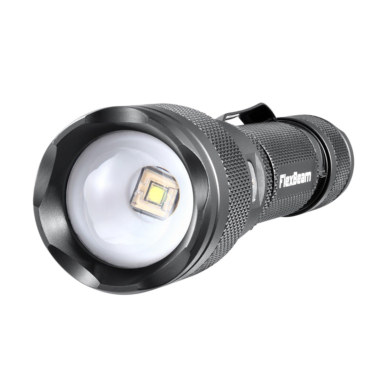 1200LM Zoom Hunting Flashlight 700M Range Gun Bike Mount