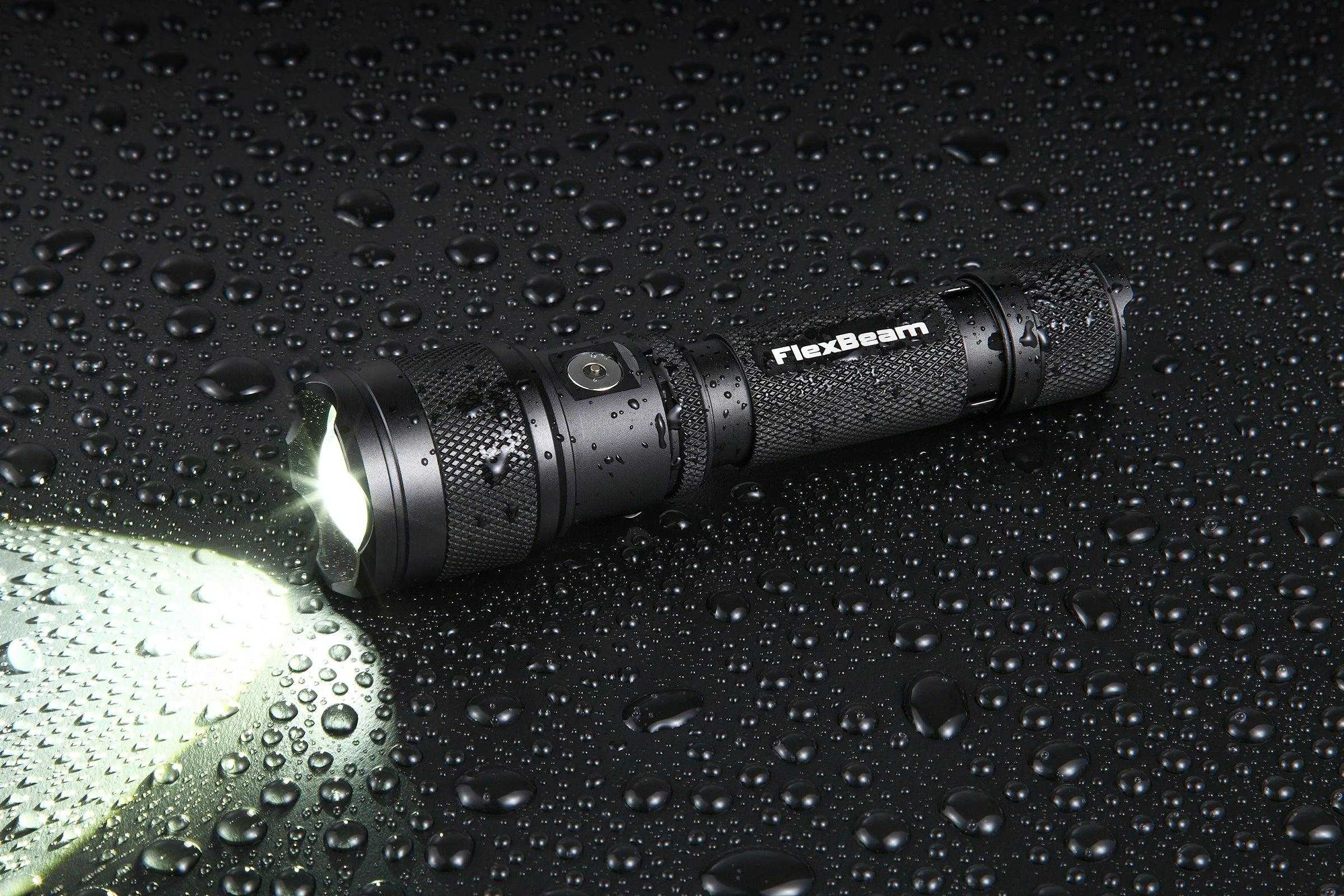 1200LM Zoom Hunting Flashlight 700M Range Gun Bike Mount