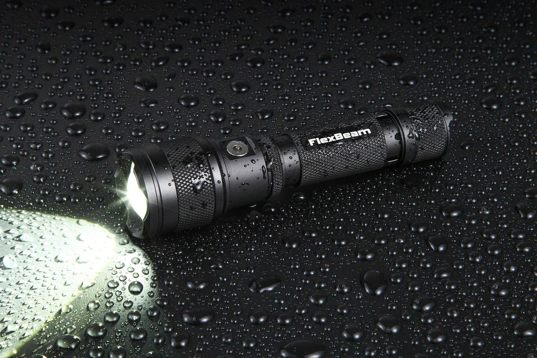 1200LM Zoom Hunting Flashlight 700M Range Gun Bike Mount