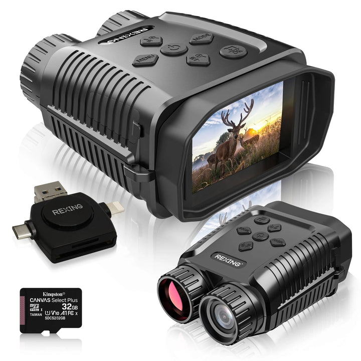 B1 Mini 1080p Night Vision Digital Binoculars Infrared Travel