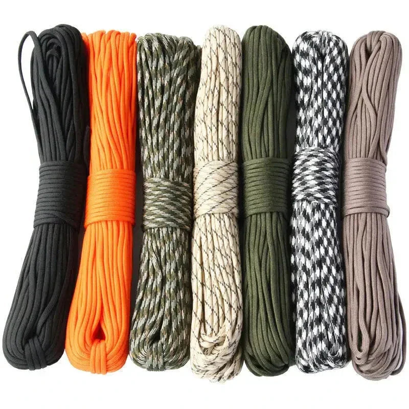 7-Core 550 Paracord Rope 4mm Polyester Survival Camping Hiking DIY