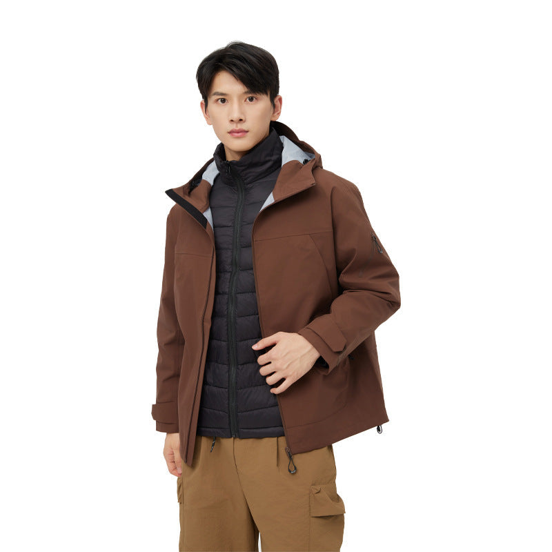 Mountain Hard Shell Jacket Windproof Waterproof Breathable Outdoor Clothing