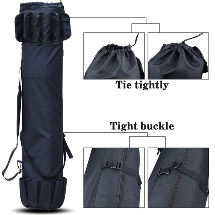 Cylinder Fishing Rod Bag Multifunctional Outdoor Storage Gear Case