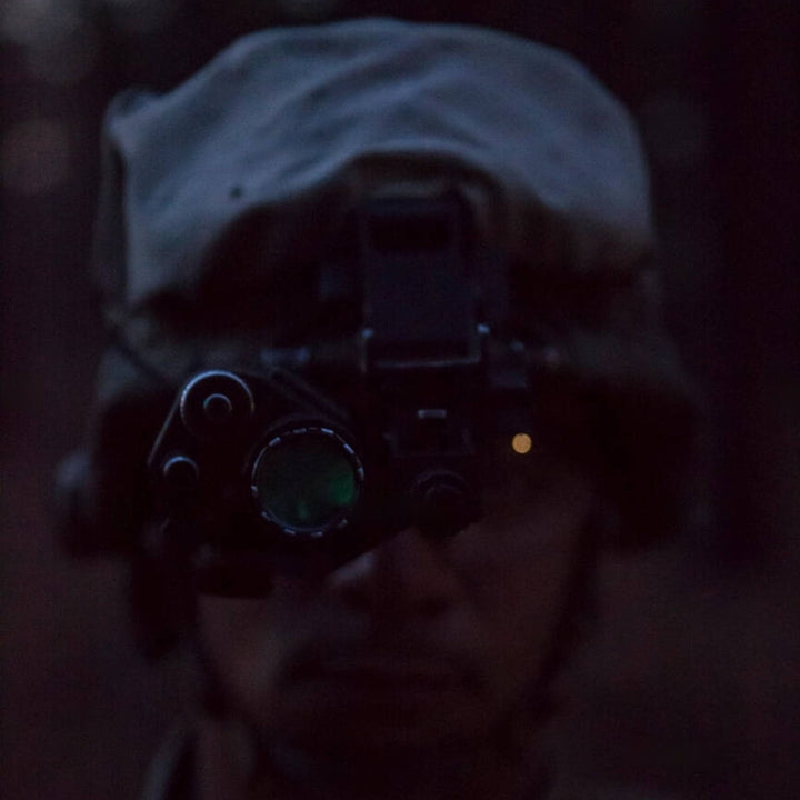 AN/PVS-14 Night Vision | Gen 3 White Phosphor 2600 FOM & Manual Gain | 50+ Hour Runtime