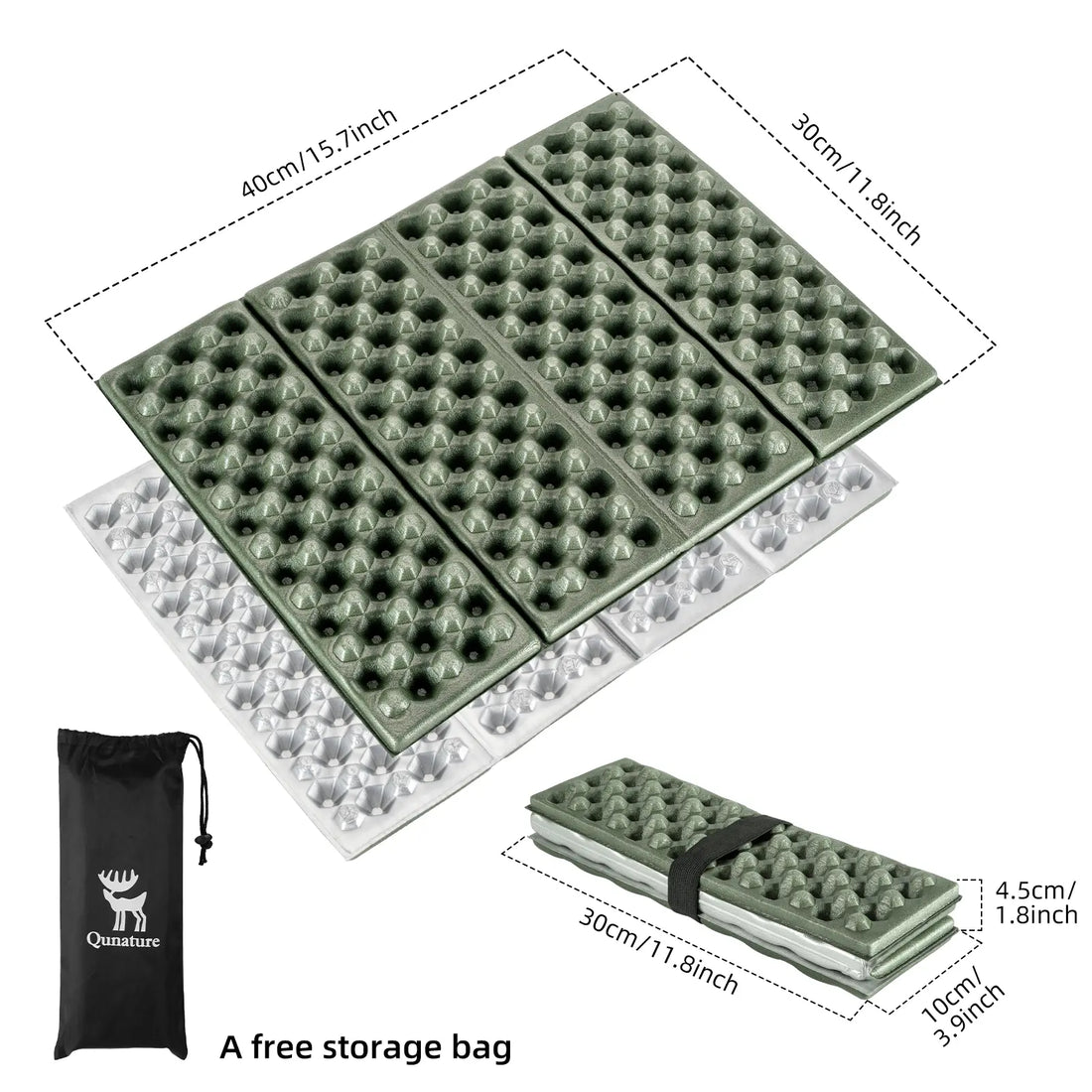 Folding Seat Pad Mat Foam Lightweight Portable Hiking Camping