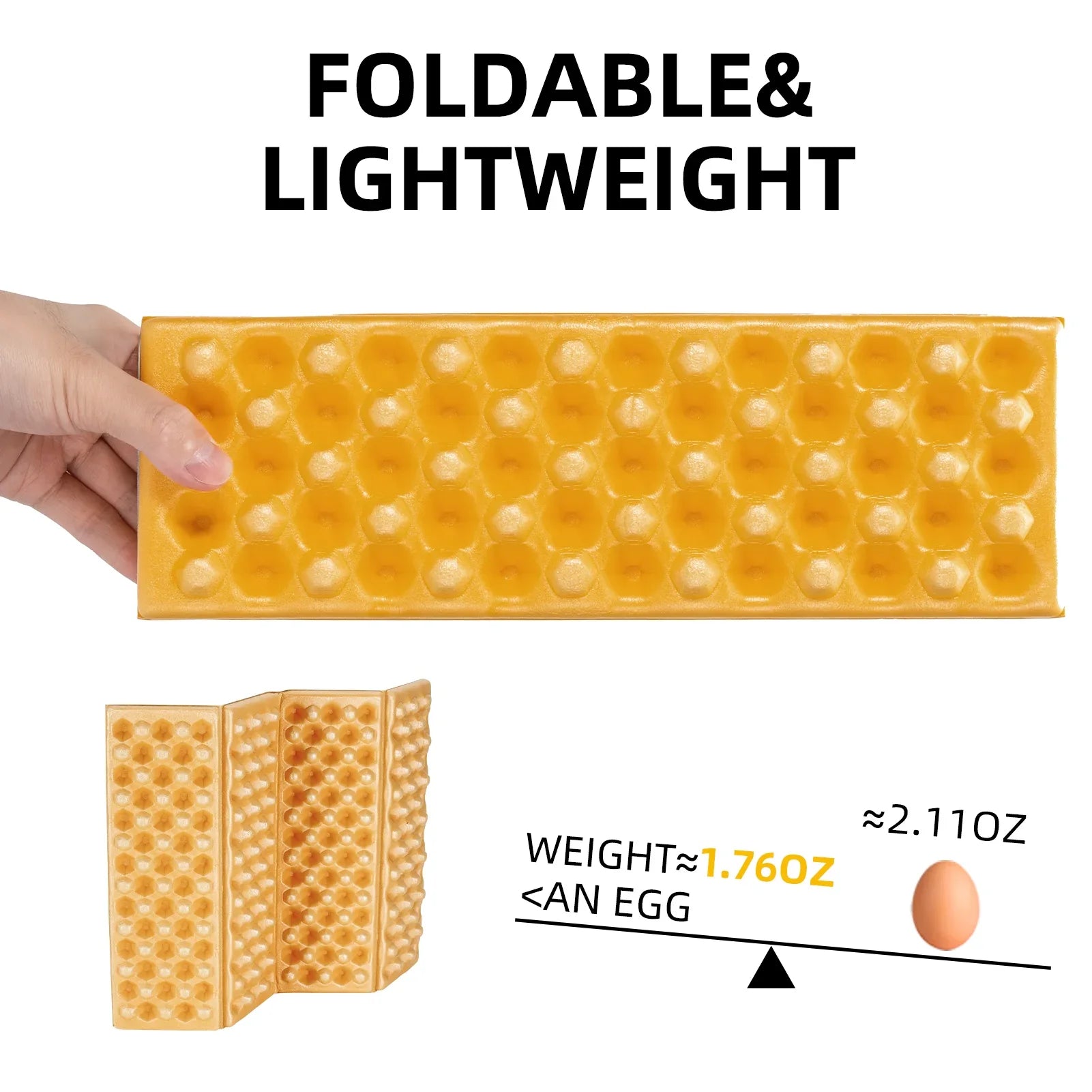 Folding Seat Pad Mat Foam Lightweight Portable Hiking Camping
