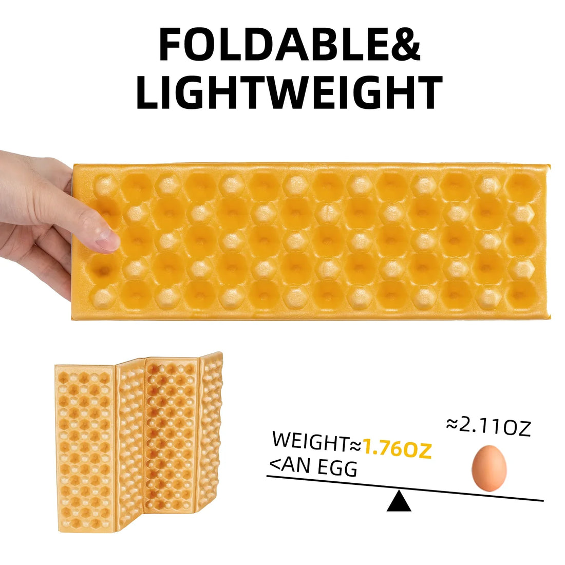 Folding Seat Pad Mat Foam Lightweight Portable Hiking Camping