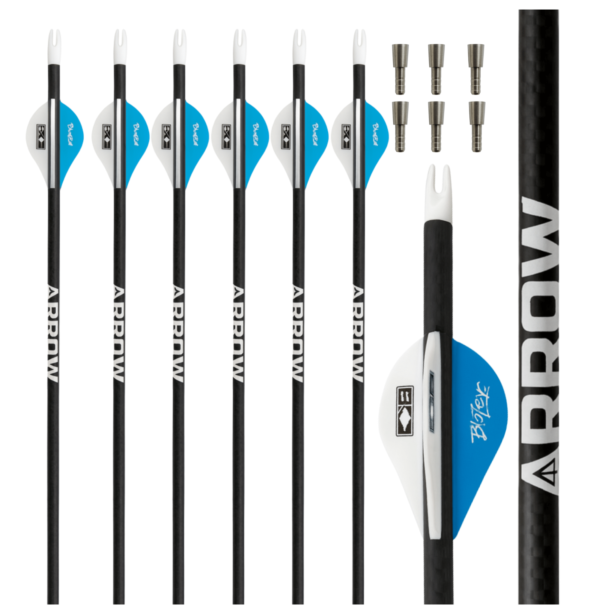 TOTA | Fletched Hunting Arrows | The Arrow | .204” | 5mm